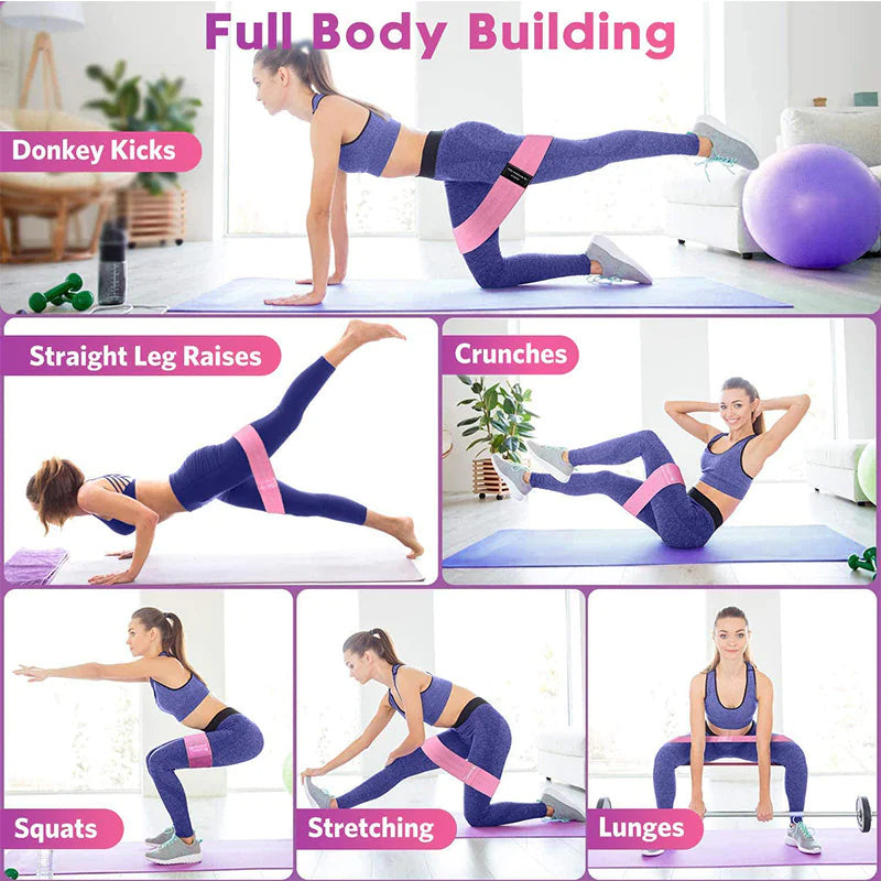 Fabric resistance bands